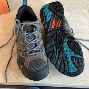 Merrell steel toe work shoes 7.5